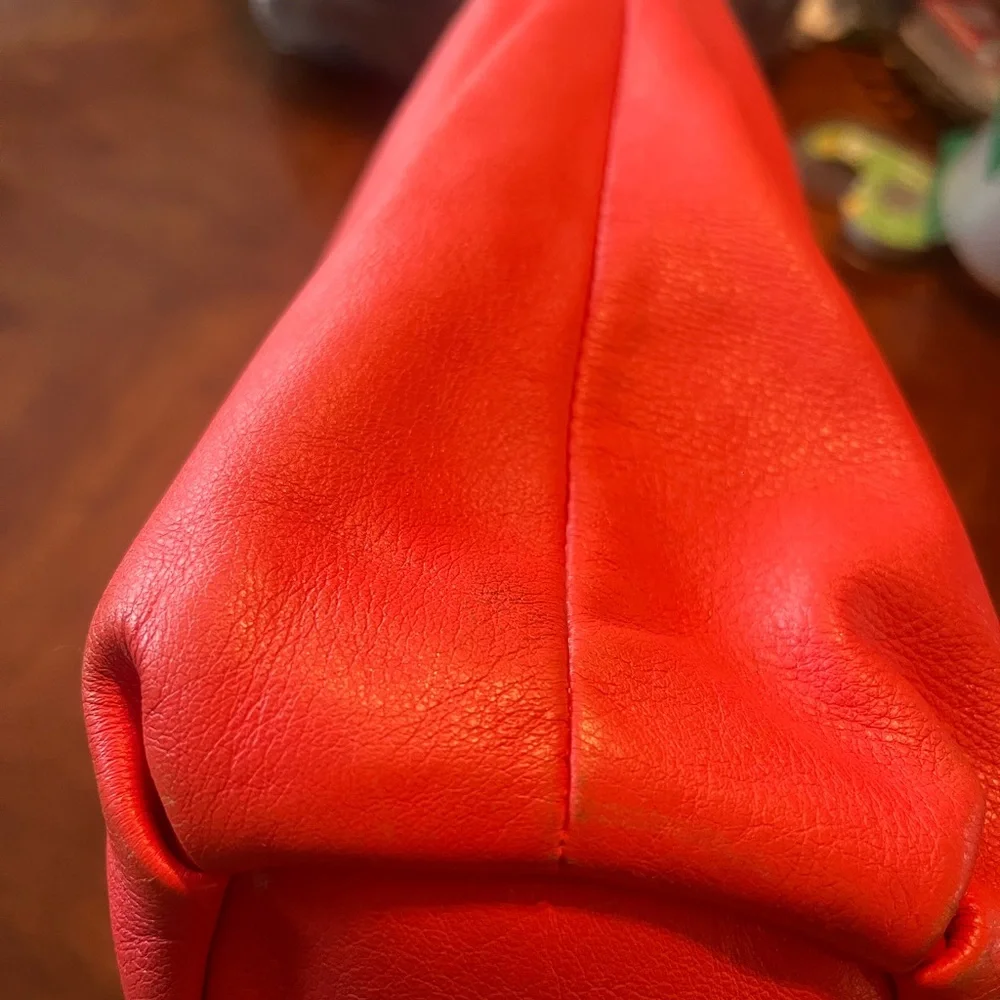 Coach Vibrant Papaya Hobo Bag